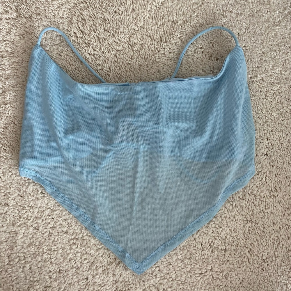 Blue Princess Polly top